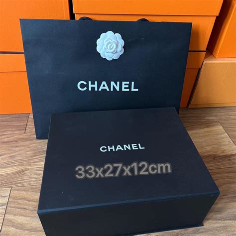 chanel empty box|chanel box bag.